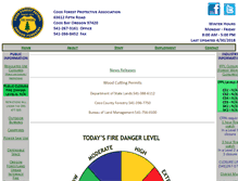 Tablet Screenshot of coosfpa.net